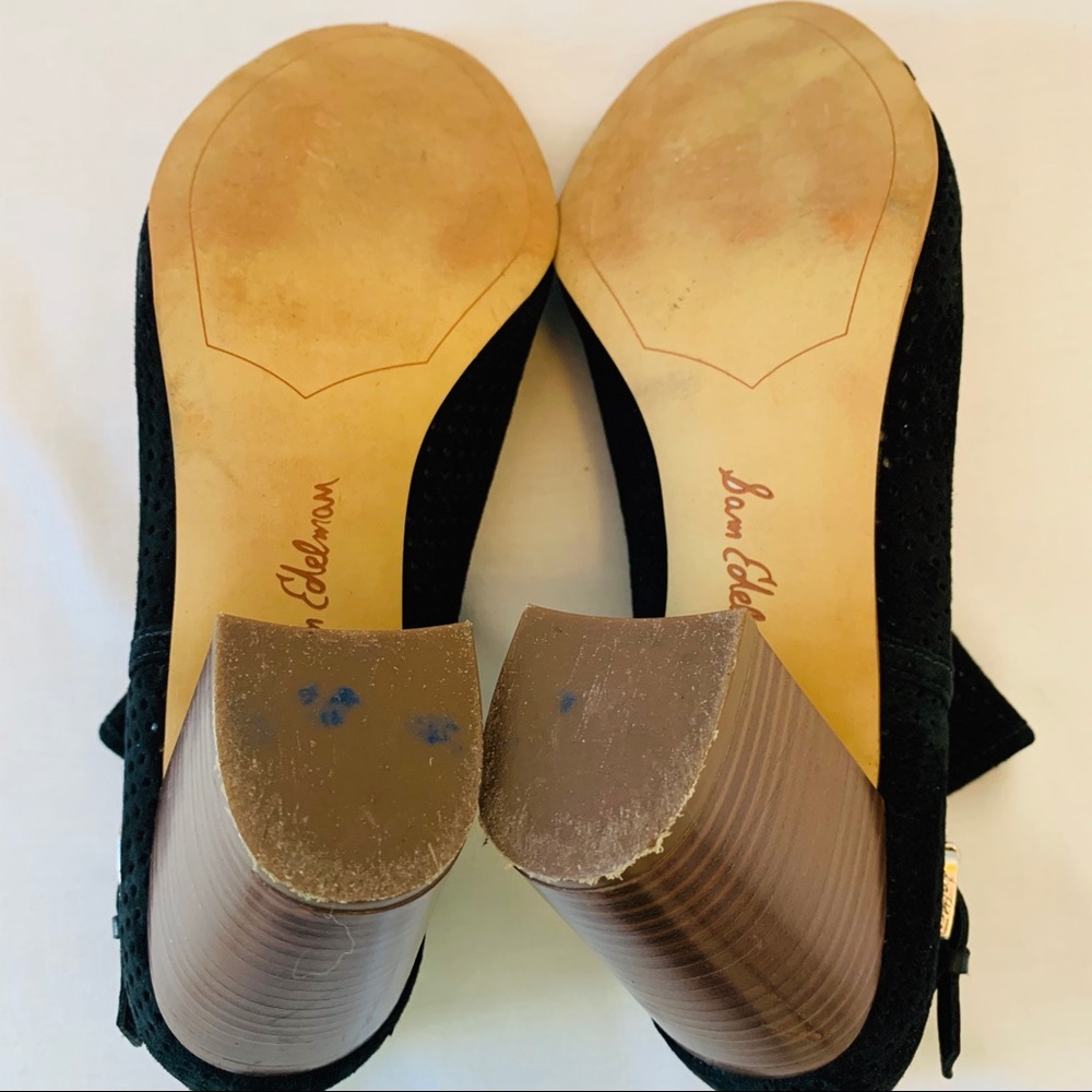 Sam Edelman Easton Open Toe Ankle Booties - Picture 10 of 13